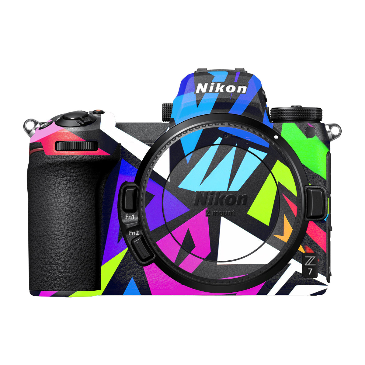Bold Geometric Pop Nikon Z7 Camera Skin