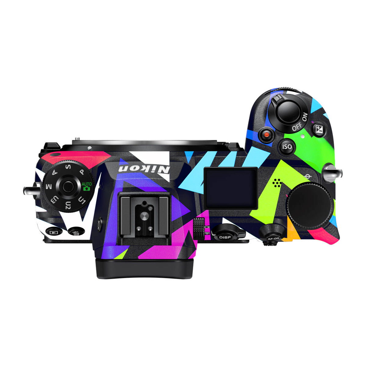 Bold Geometric Pop Nikon Z7 Camera Skin