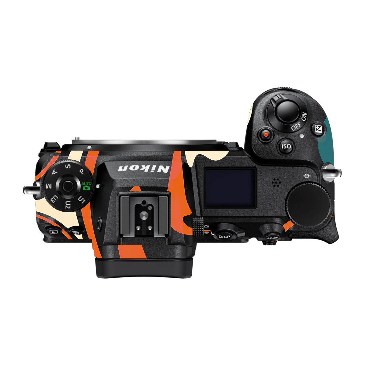 Mid-Century Abstract Swirl Nikon Z7 Camera Skin