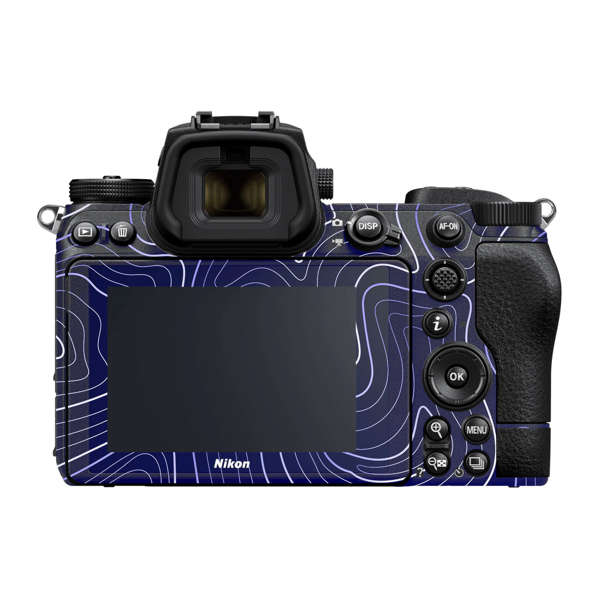 Deep Blue Contour Nikon Z7 II Camera Skin