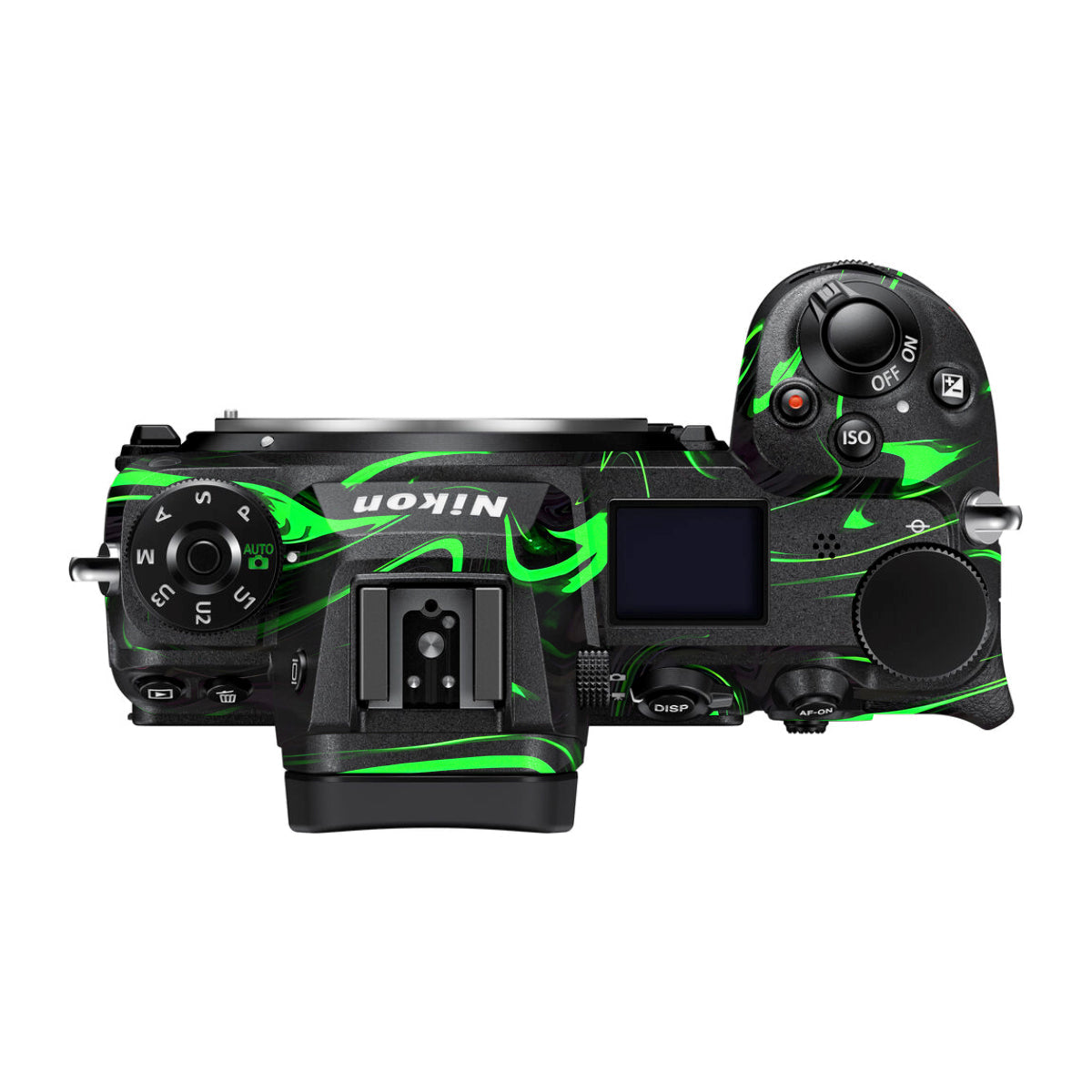 Green Liquid Pattern Nikon Z7 II Camera Skin