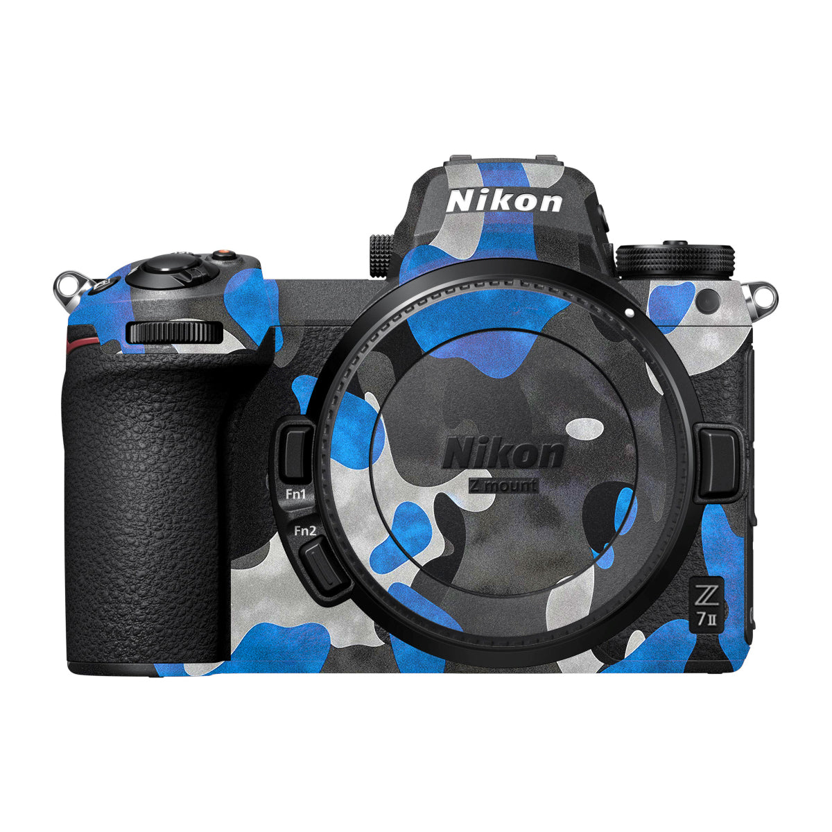 Blue Grey Camo Nikon Z7 II Camera Skin