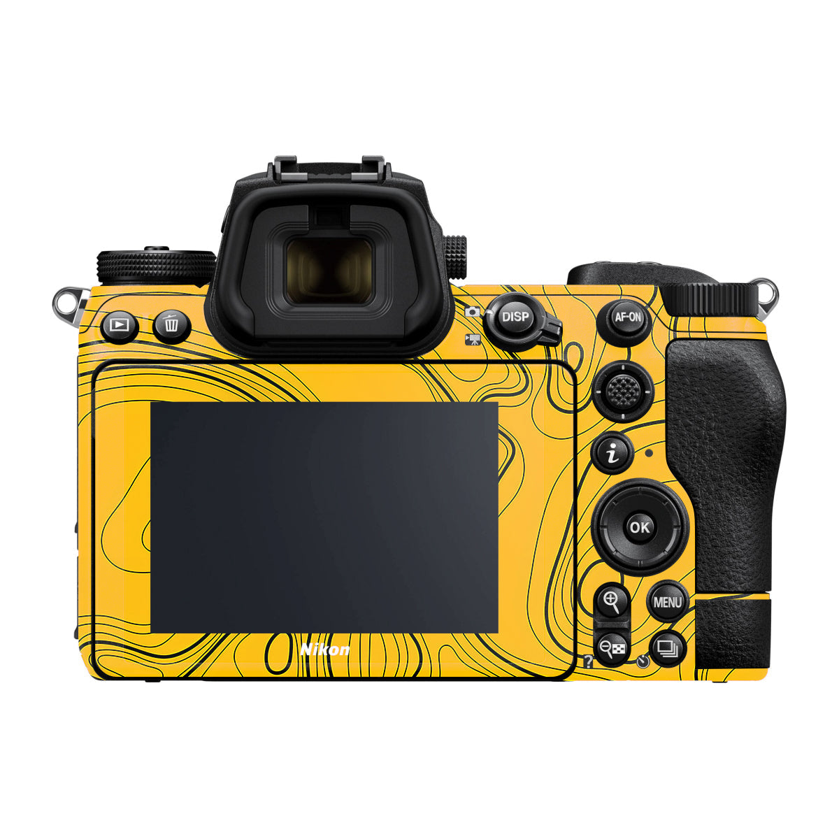 Topographic Map Pattern Nikon Z7 II Camera Skin