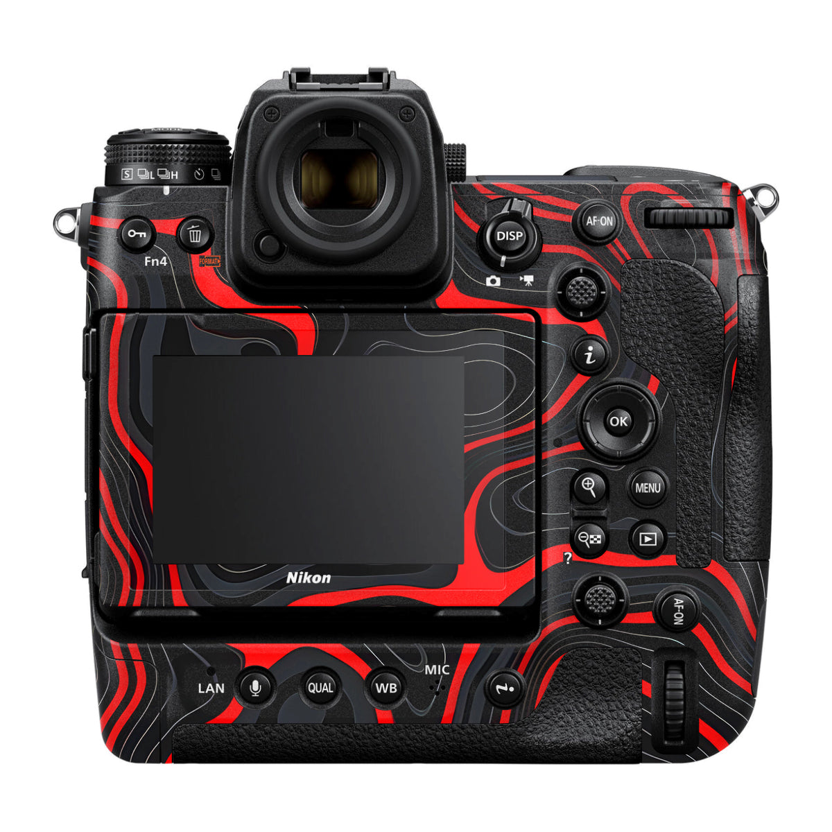 Crimson Waves Nikon Z9 Camera Skin