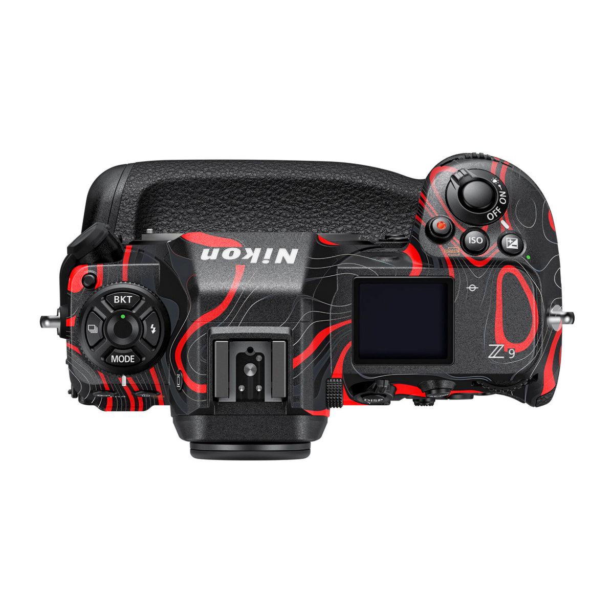 Crimson Waves Nikon Z9 Camera Skin