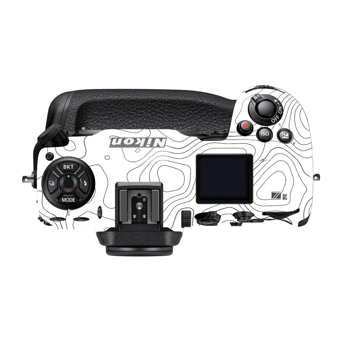 White Contour Design Nikon Z9 Camera Skin