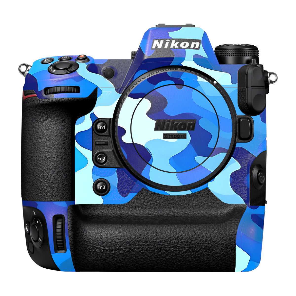 Arctic Blue Camo Pattern Nikon Z9 Camera Skin