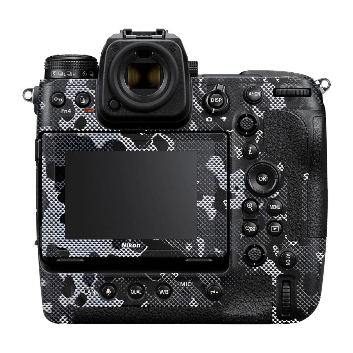 Stealth Grey Camo Nikon Z9 Camera Skin