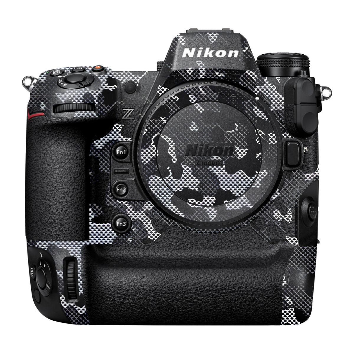 Stealth Grey Camo Nikon Z9 Camera Skin