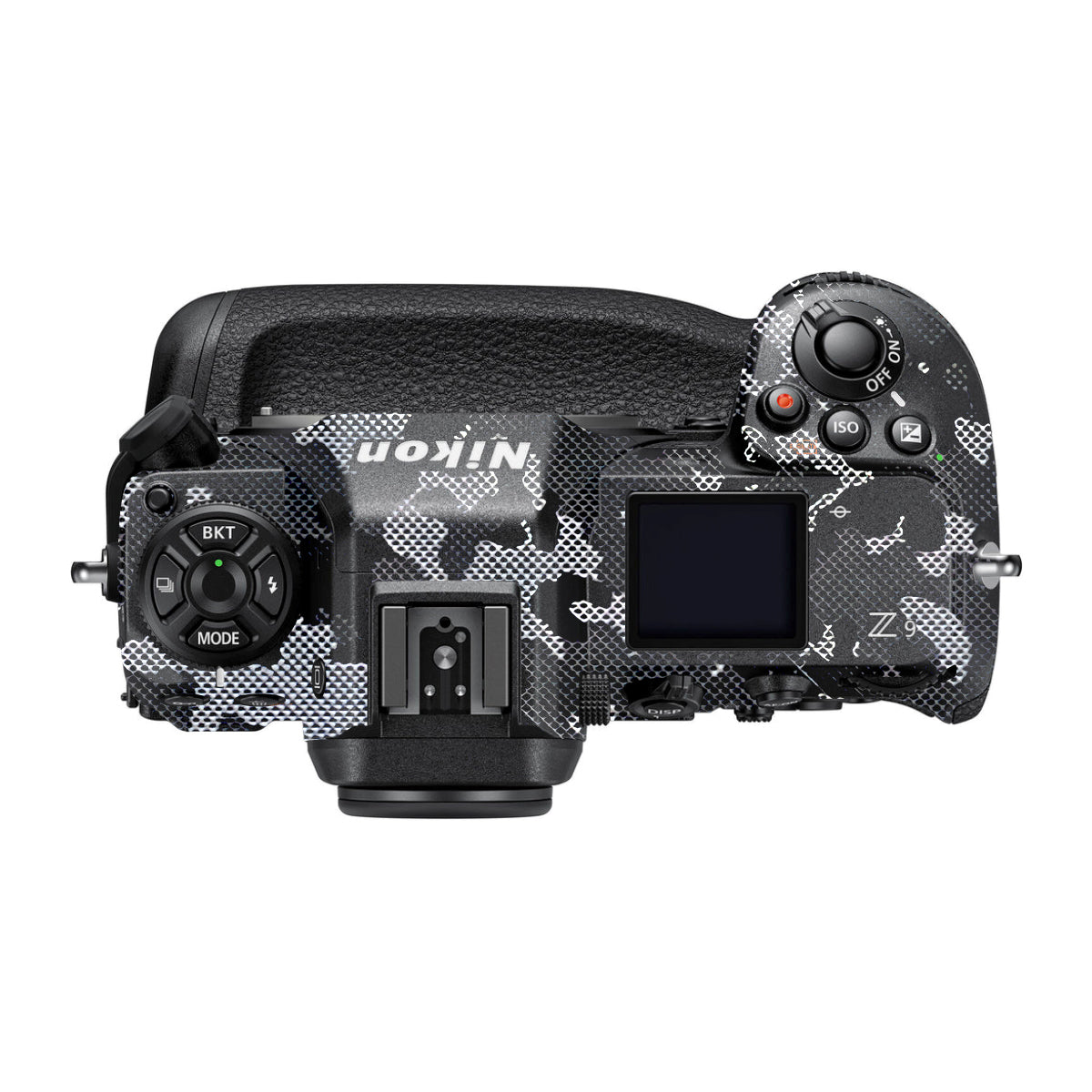 Stealth Grey Camo Nikon Z9 Camera Skin