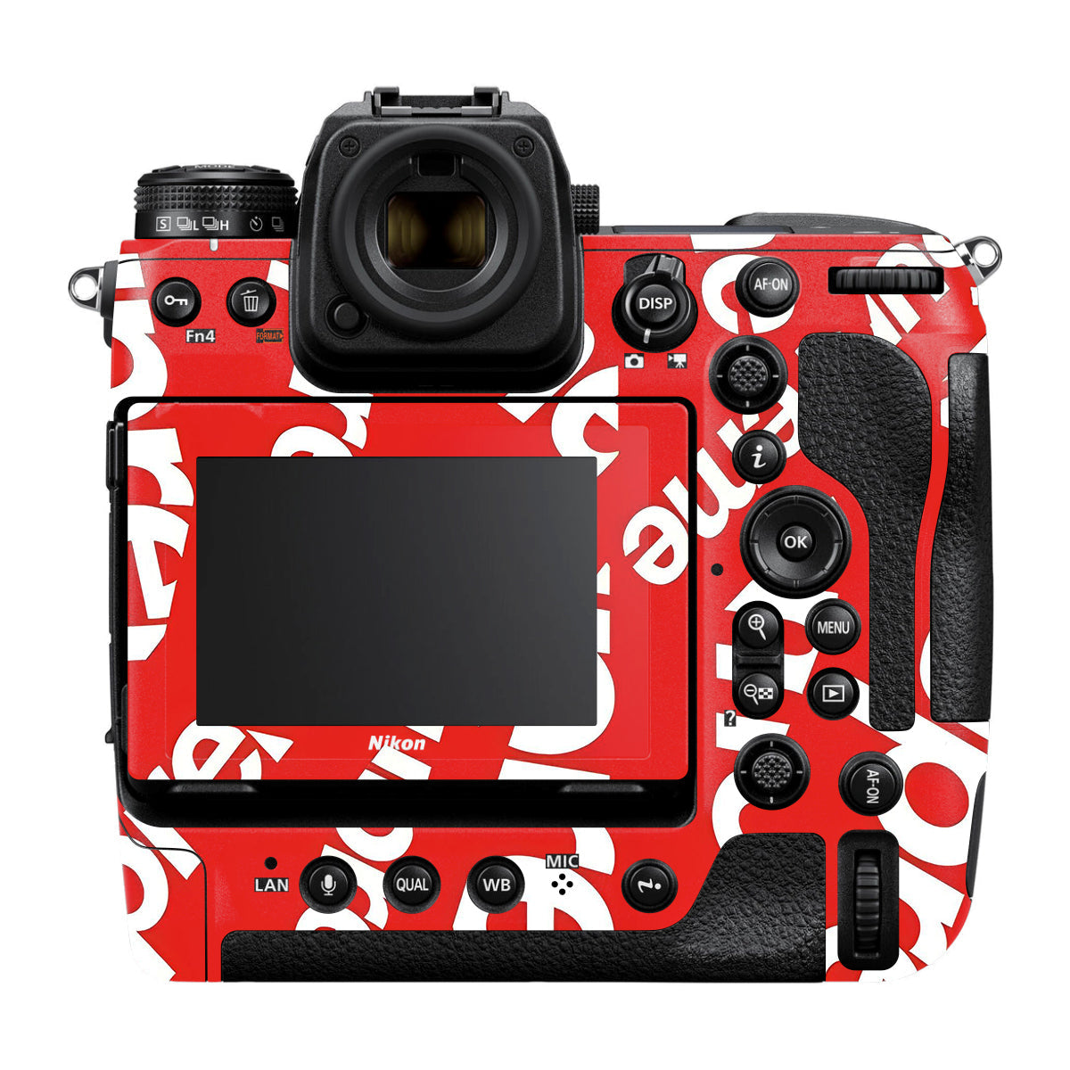 Supreme Red Nikon Z9 Camera Skin