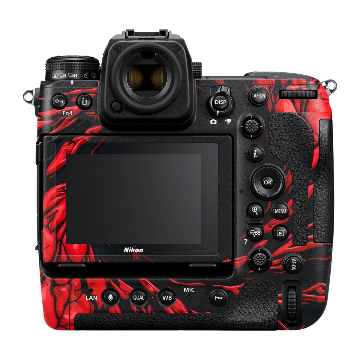 Venom Red Nikon Z9 Camera Skin
