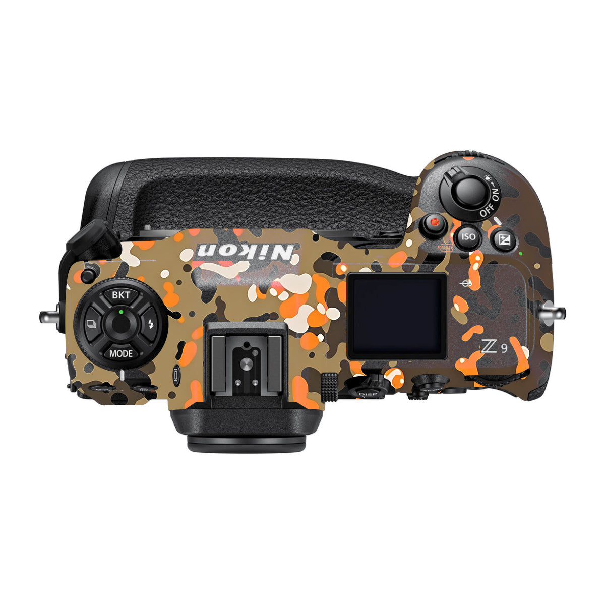 Orange Brown Spot  Nikon Z9 Camera Skin