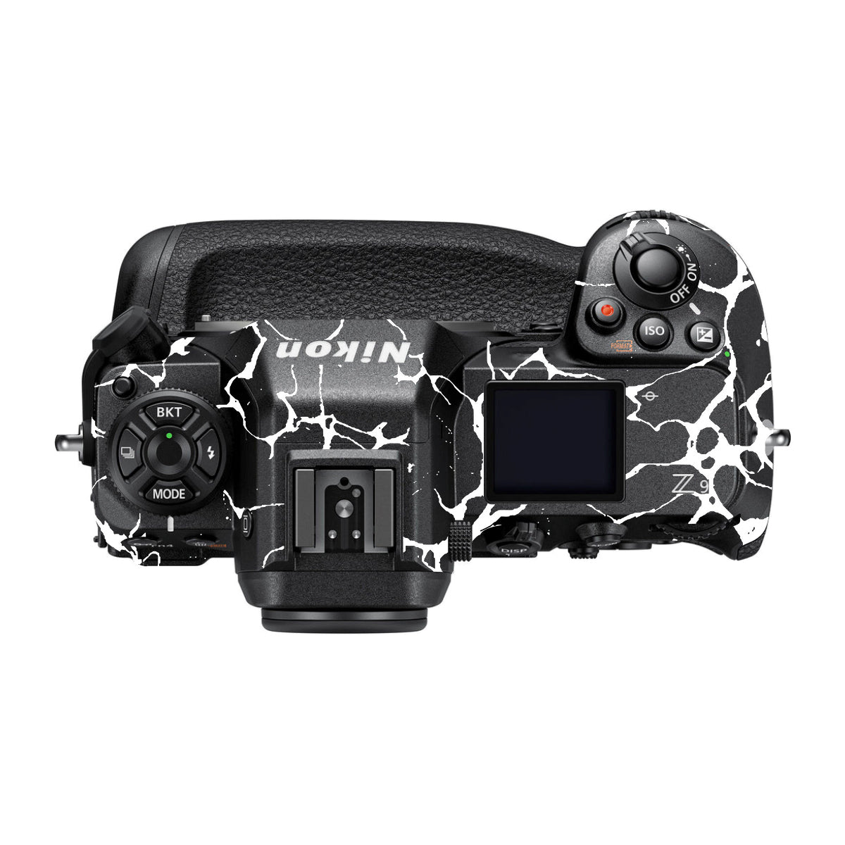 White Web Nikon Z9 Camera Skin