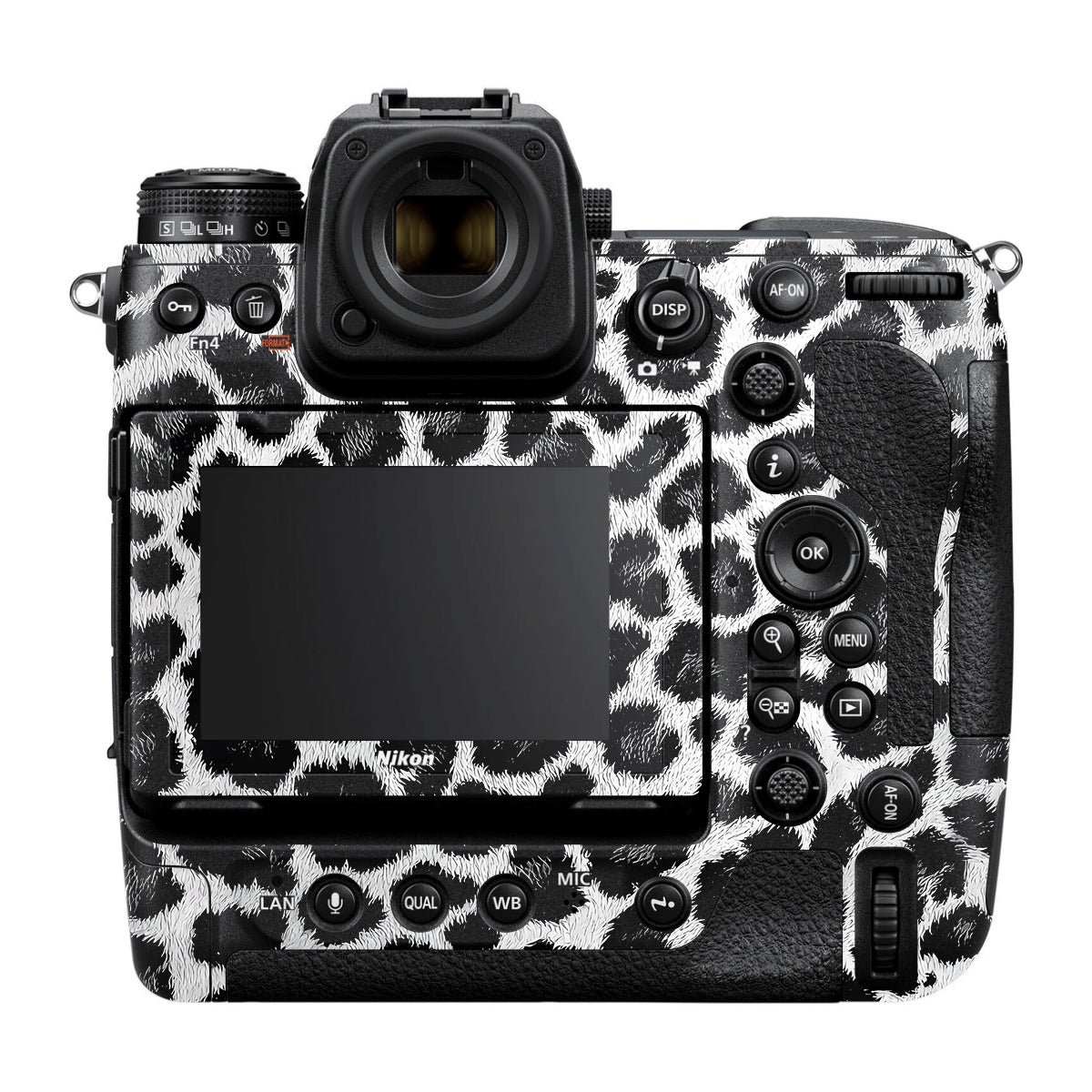 Snow Leopard Spots Nikon Z9 Camera Skin