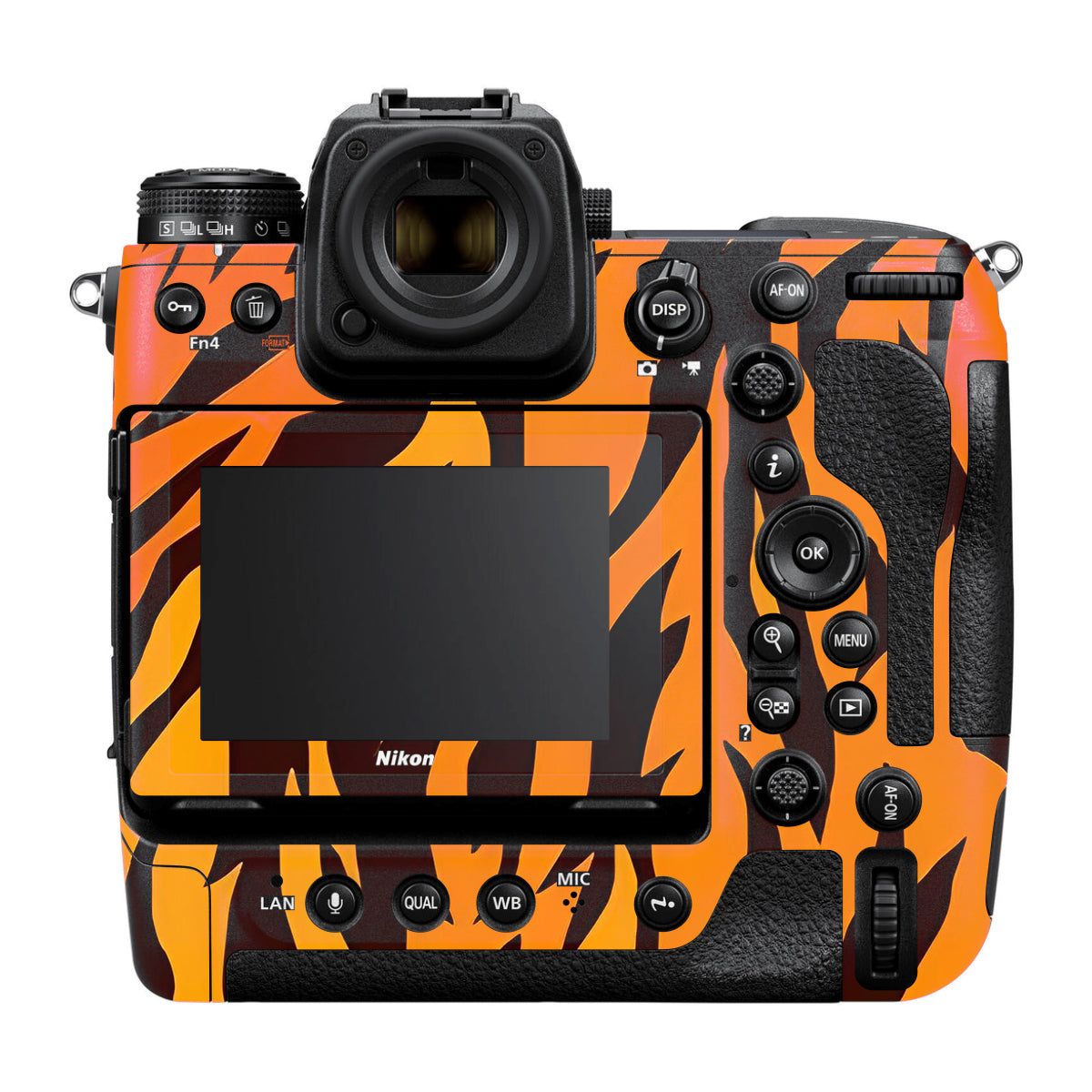 Wild Tiger Stripes Nikon Z9 Camera Skin