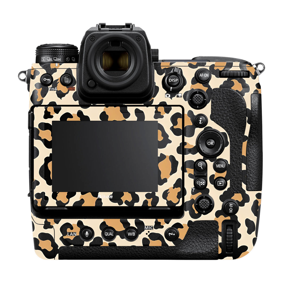Sandy Leopard Spots Nikon Z9 Camera Skin