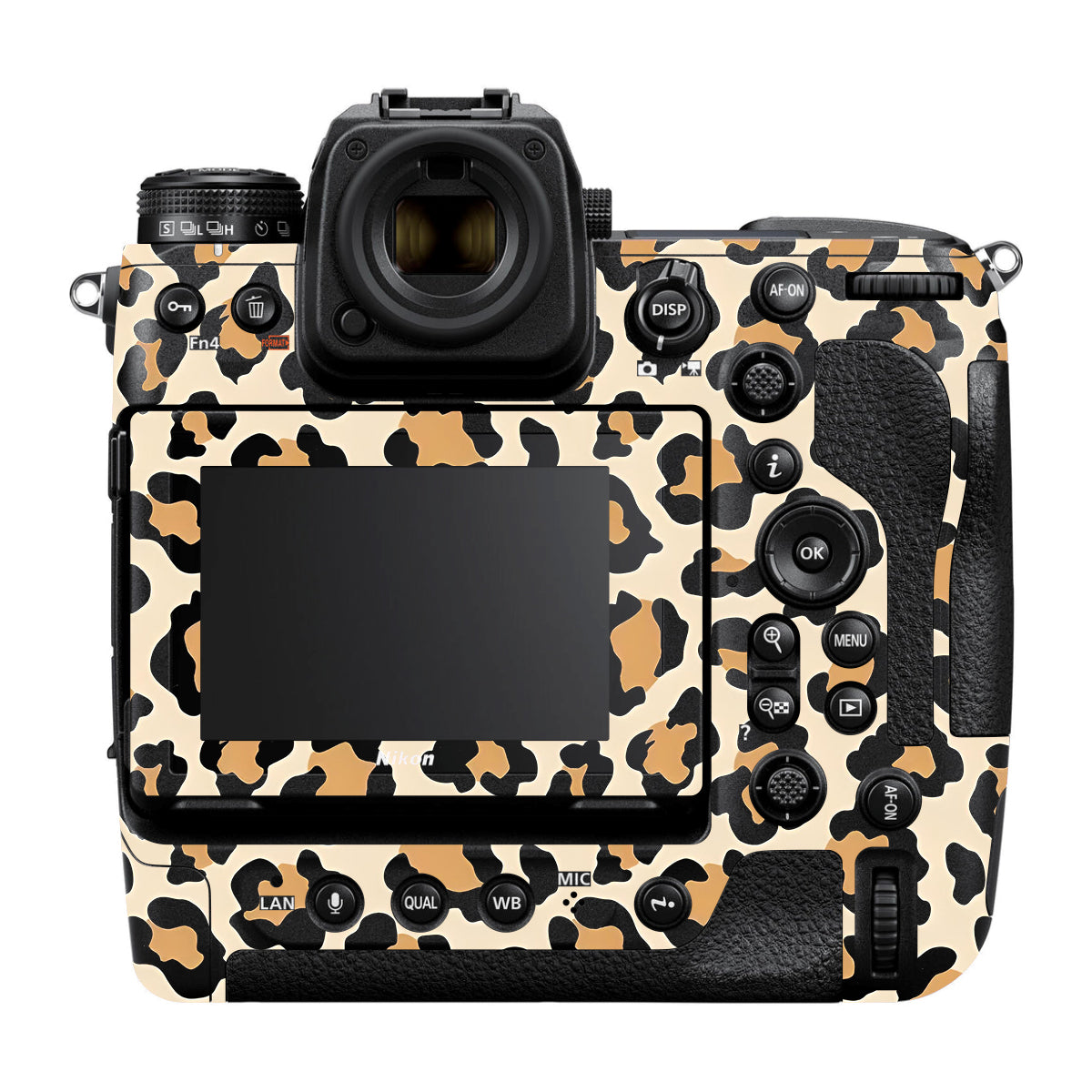 Sandy Leopard Spots Nikon Z9 Camera Skin