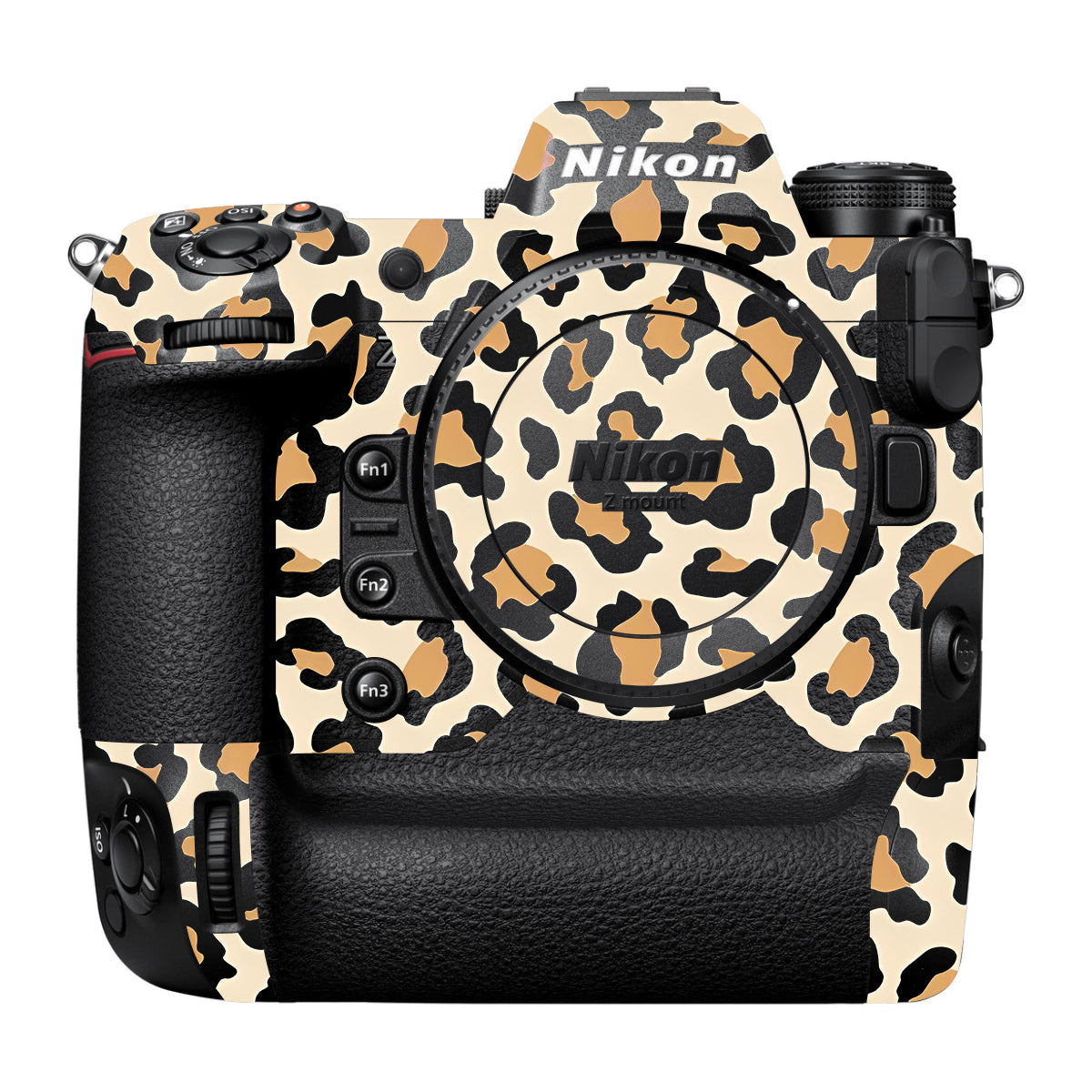 Sandy Leopard Spots Nikon Z9 Camera Skin