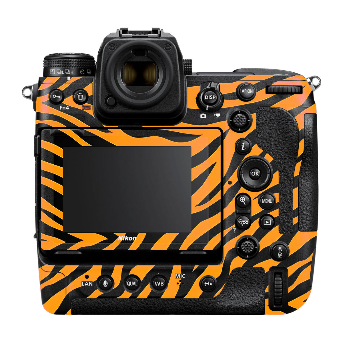 Zebra Gold Pattern Nikon Z9 Camera Skin