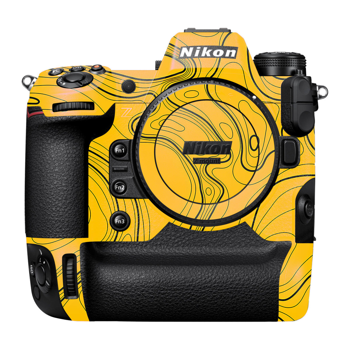 Topographic Map Pattern Nikon Z9 Camera Skin