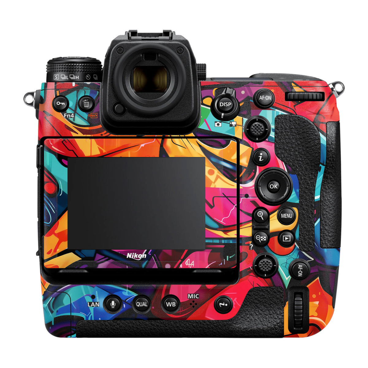 Urban Graffiti Explosion Nikon Z9 Camera Skin