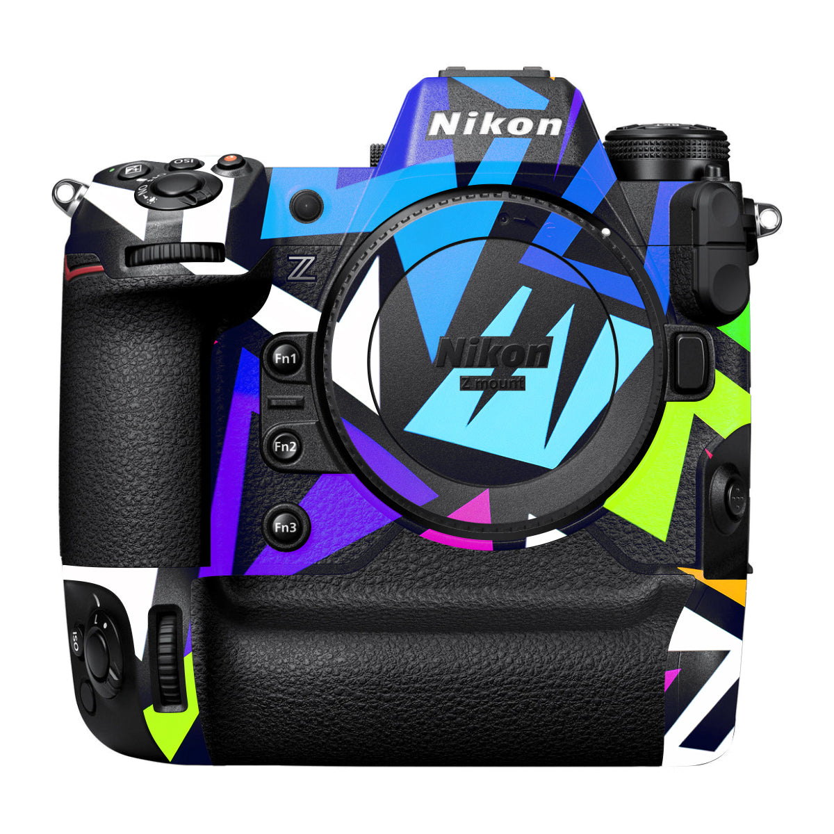 Bold Geometric Pop Nikon Z9 Camera Skin