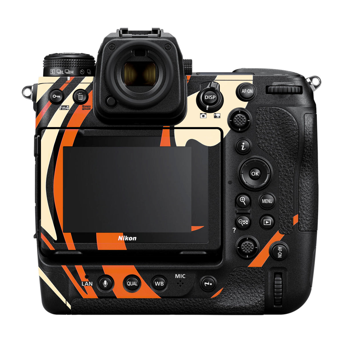 Mid-Century Abstract Swirl Nikon Z9 Camera Skin