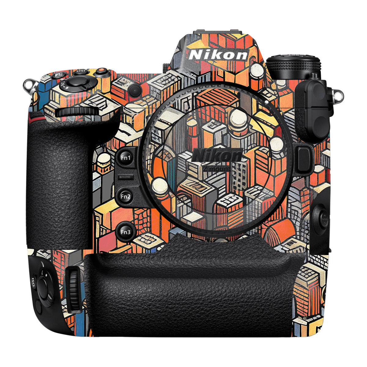 Isometric Cityscape Nikon Z9 Camera Skin