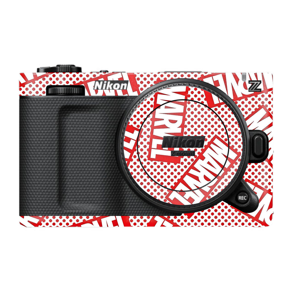 Marvel Comics Nikon ZR Camera Skin