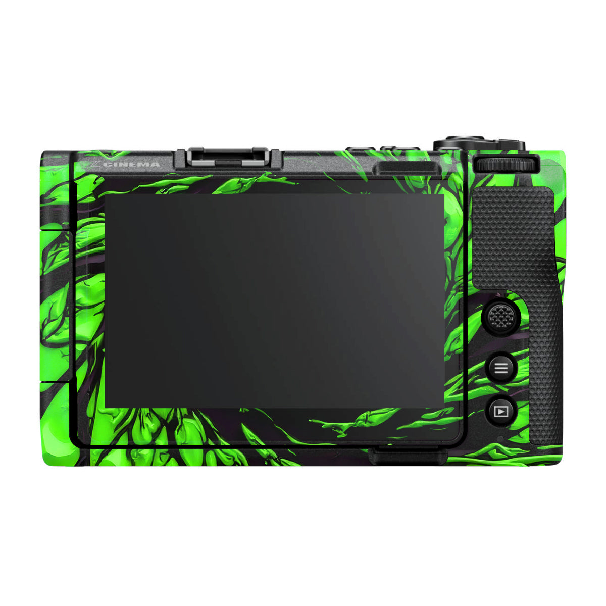 Venom Green Nikon ZR Camera Skin