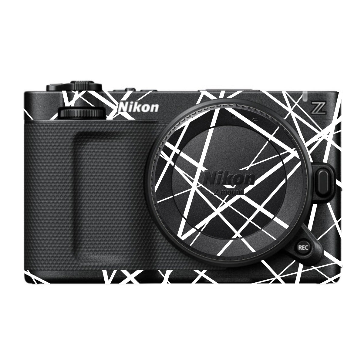 Mono Grid Nikon ZR Camera Skin
