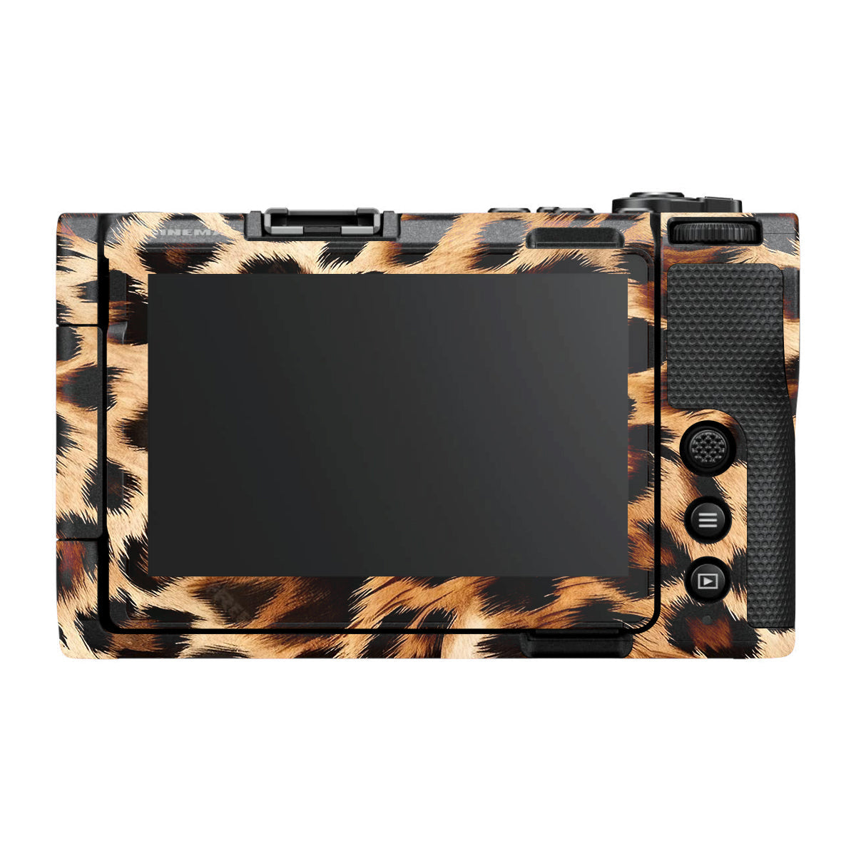 Classic Leopard Spots Nikon ZR Camera Skin