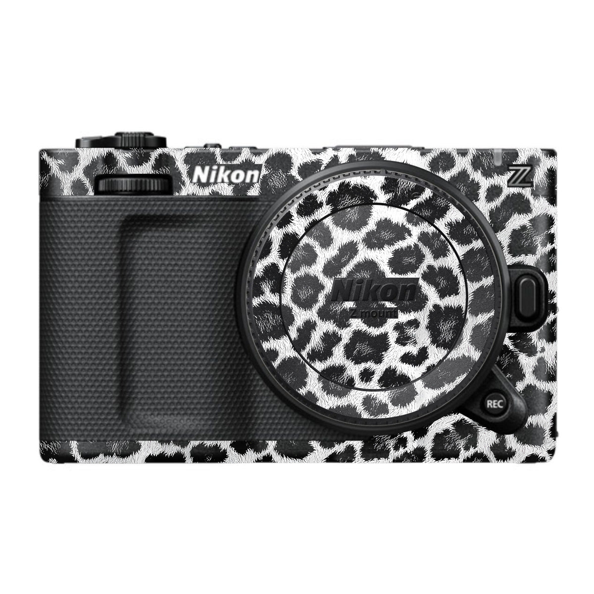 Snow Leopard Spots Nikon ZR Camera Skin
