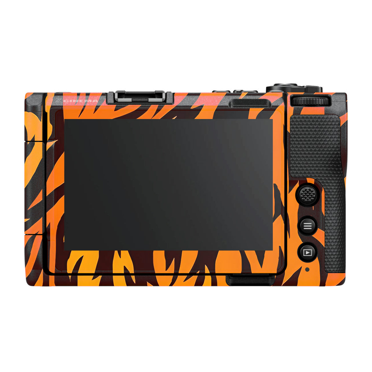 Wild Tiger Stripes Nikon ZR Camera Skin