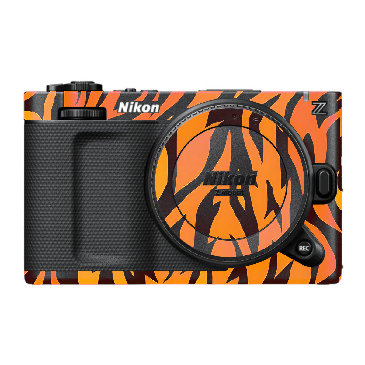 Wild Tiger Stripes Nikon ZR Camera Skin