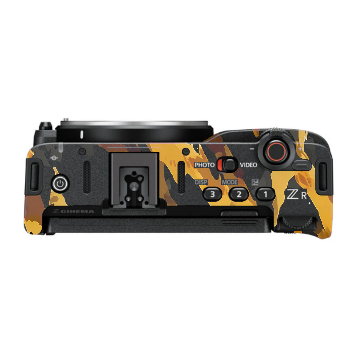 Camo Tiger Blend Nikon ZR Camera Skin