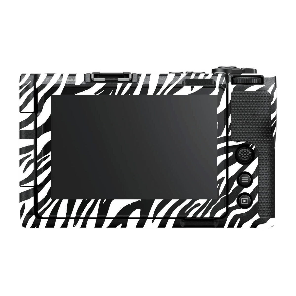 Classic Zebra Stripes Nikon ZR Camera Skin