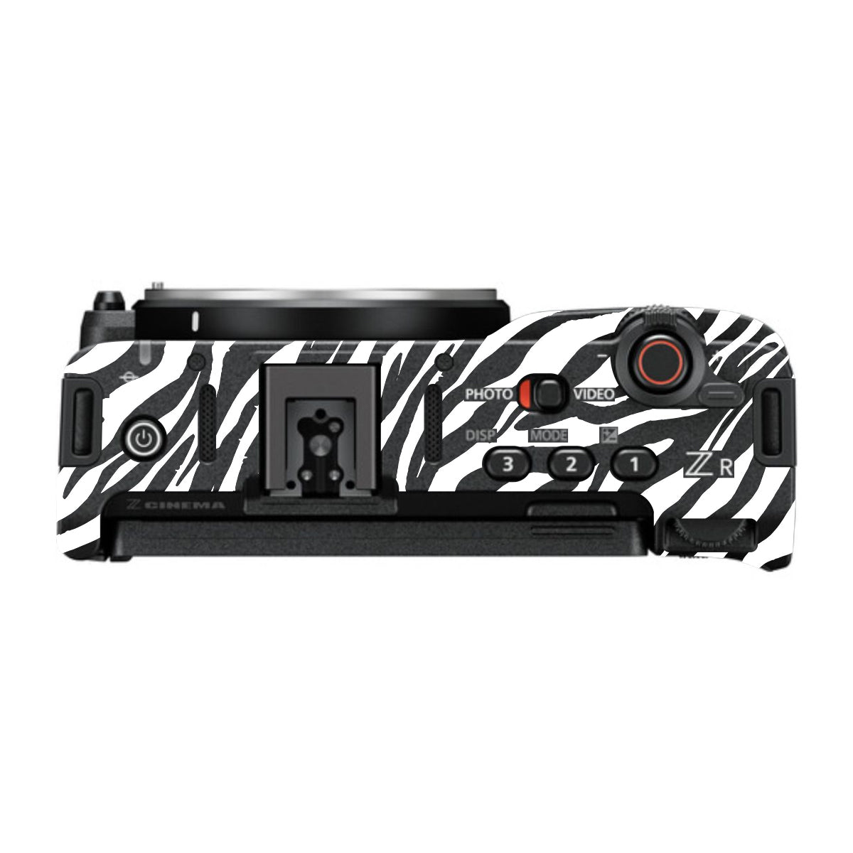 Classic Zebra Stripes Nikon ZR Camera Skin