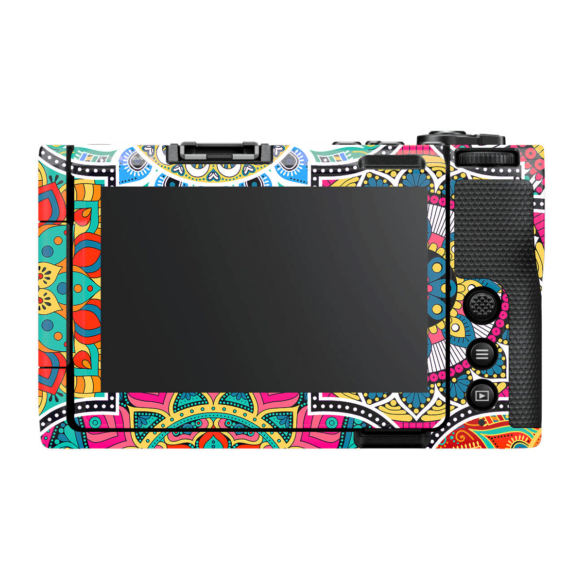 Boho Mandala Tile Pattern Nikon ZR Camera Skin