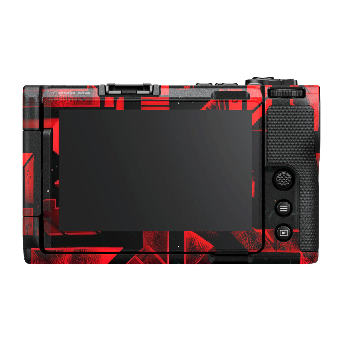Cyber Maze Circuit Nikon ZR Camera Skin
