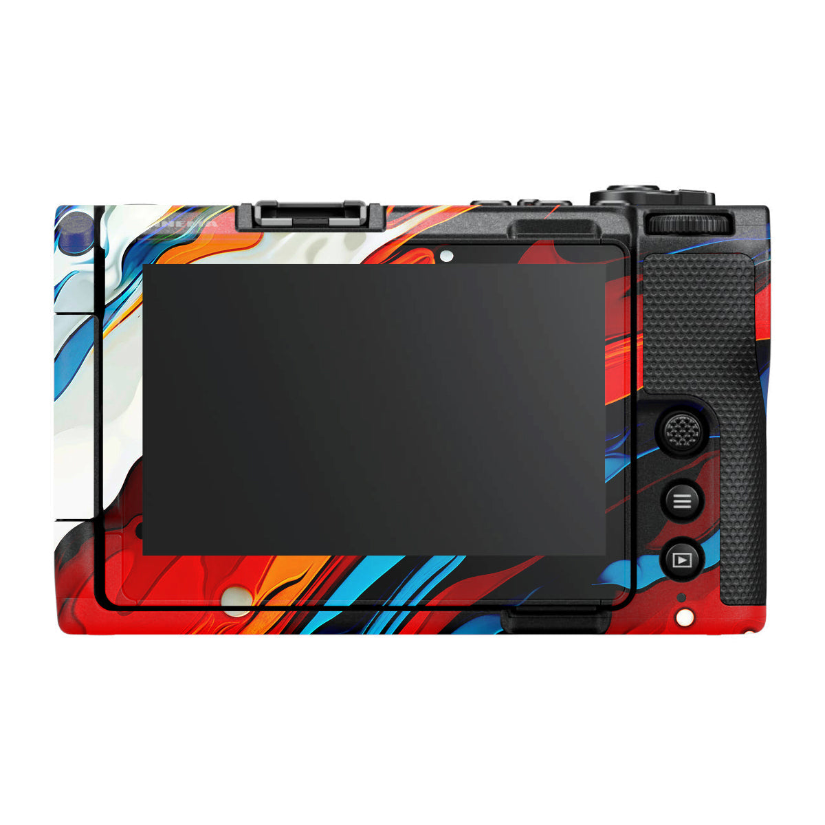 Fire & Ice Flow Nikon ZR Camera Skin