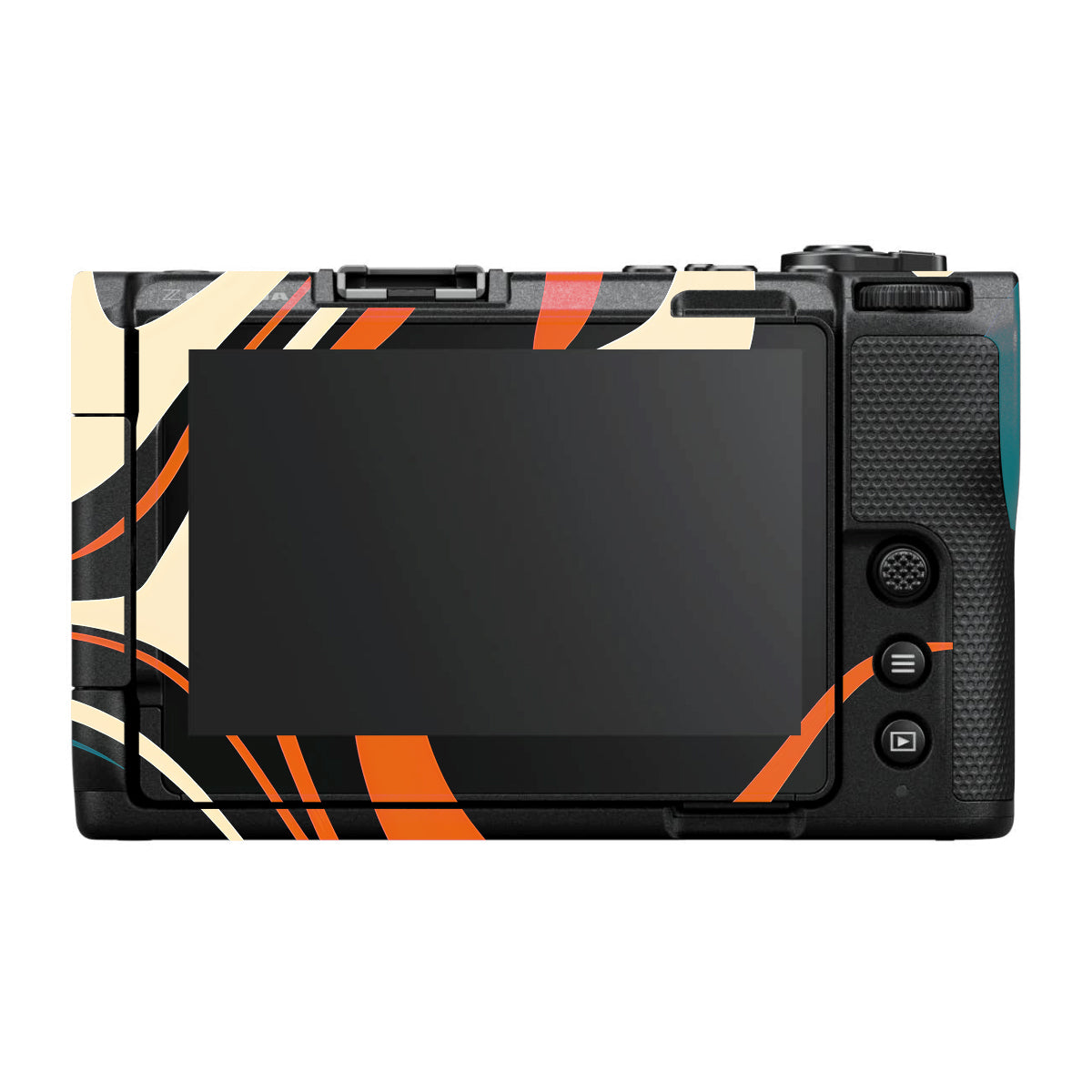 Mid-Century Abstract Swirl Nikon ZR Camera Skin