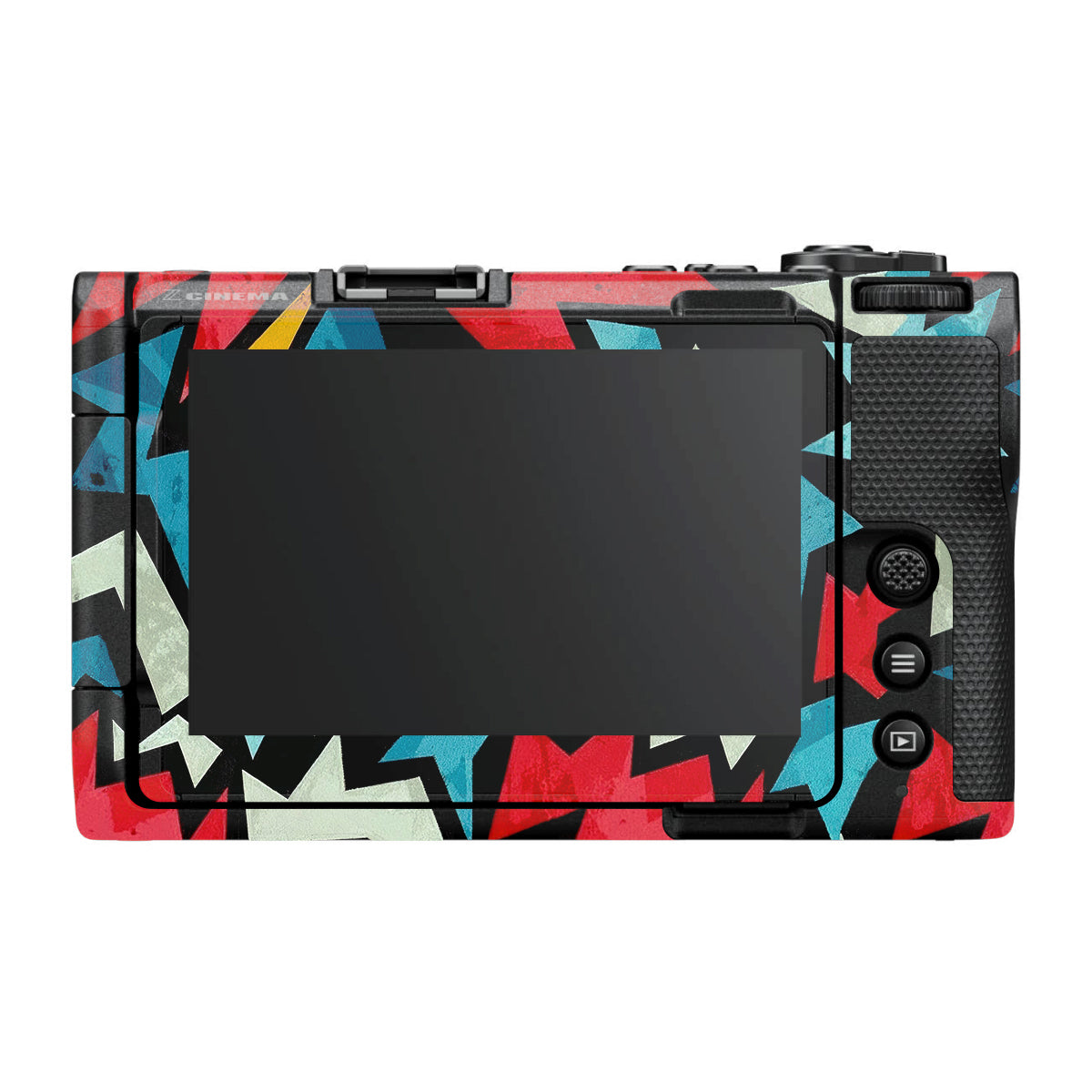 Pop Art Lightning Nikon ZR Camera Skin