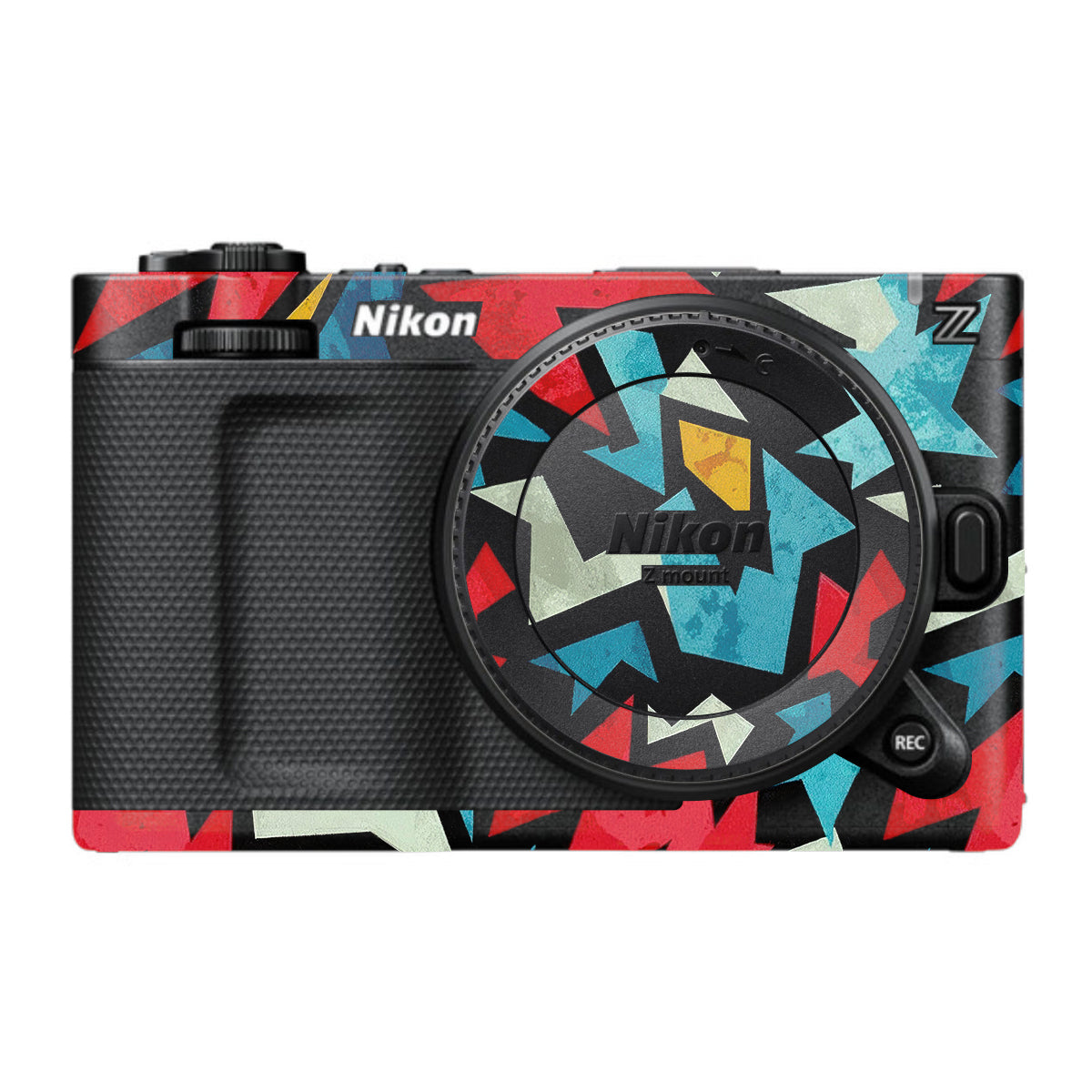 Pop Art Lightning Nikon ZR Camera Skin