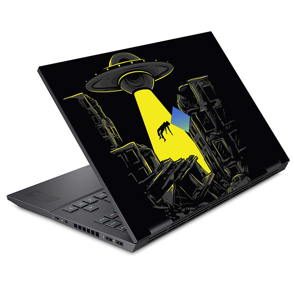 Alien Abduction HP Omen 15 Laptop Skin