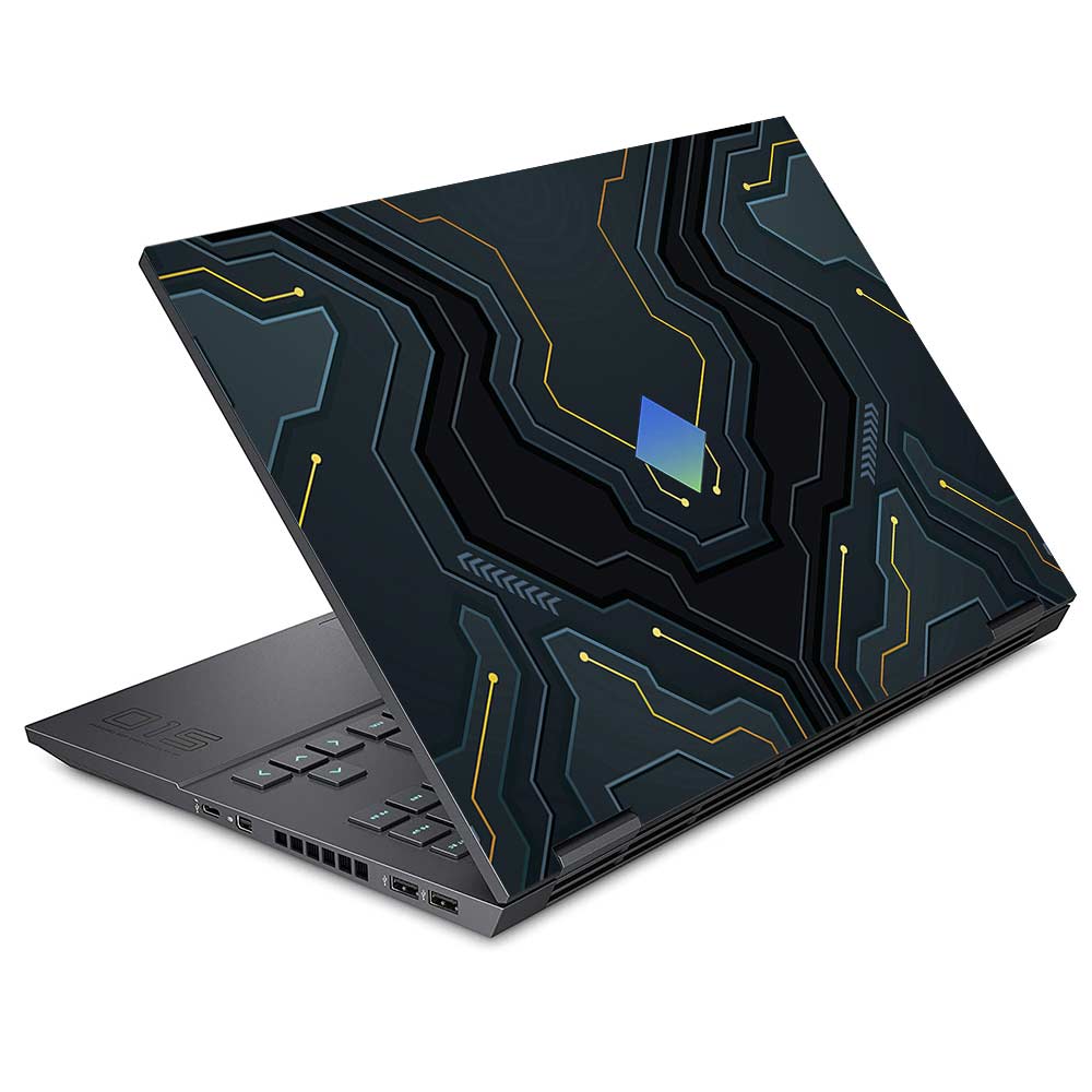 Futuristic Techno HP Omen 15 Laptop Skin