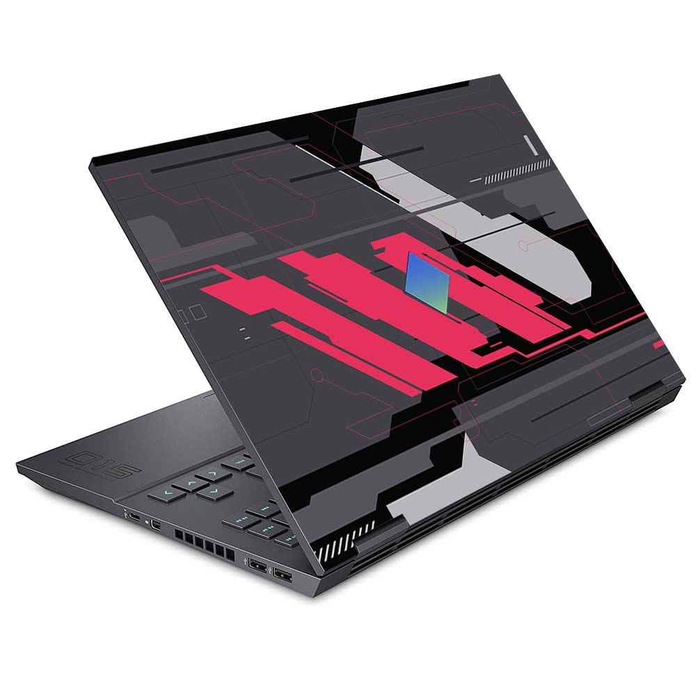 Old World Cyberpunk HP Omen 15 Laptop Skin
