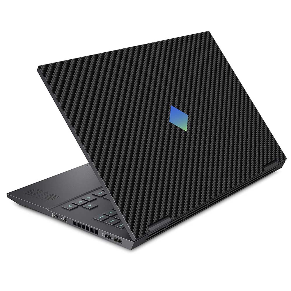 Textured Carbon Fibre HP Omen 15 Laptop Skin