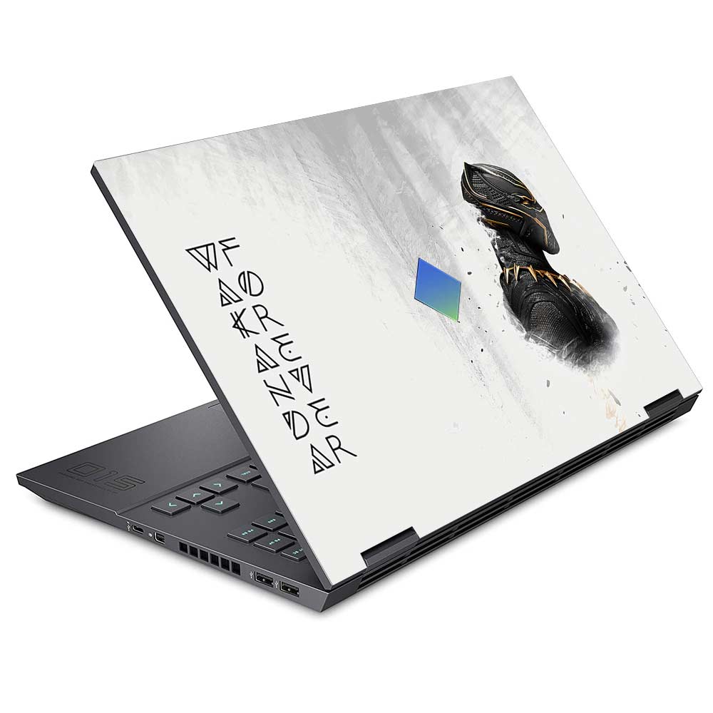 Wakanda Forever Black Panther Comic HP Omen 15 Laptop Skin